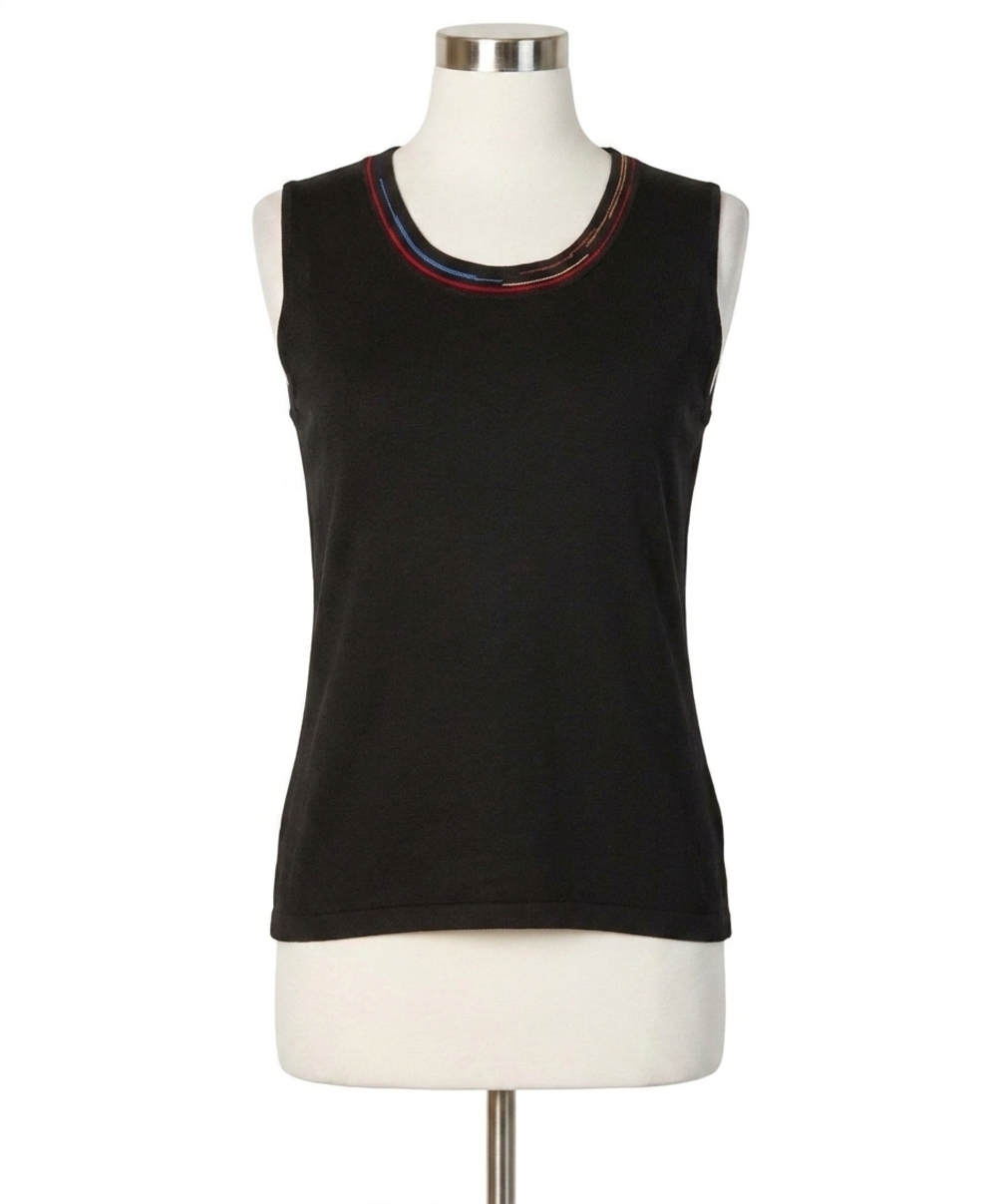 NEW ANGEL APPAREL tank in black/multi